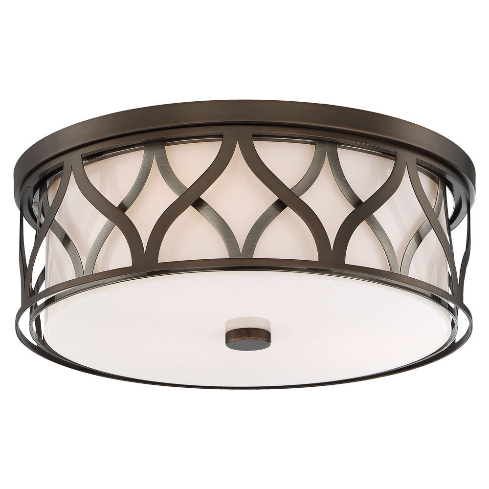 Minka-Lavery - 840-102-L - LED Flush Mount - Harvard Court Bronze