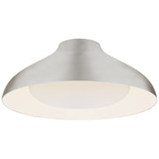 Visual Comfort Signature - ARN 4351BSL-SWG - LED Flush Mount - Agnes - Burnished Silver Leaf