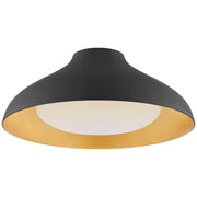 Visual Comfort Signature - ARN 4351MBK-SWG - LED Flush Mount - Agnes - Matte Black