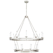 Visual Comfort Signature - CHC 1608PN - 20 Light Chandelier - Launceton - Polished Nickel