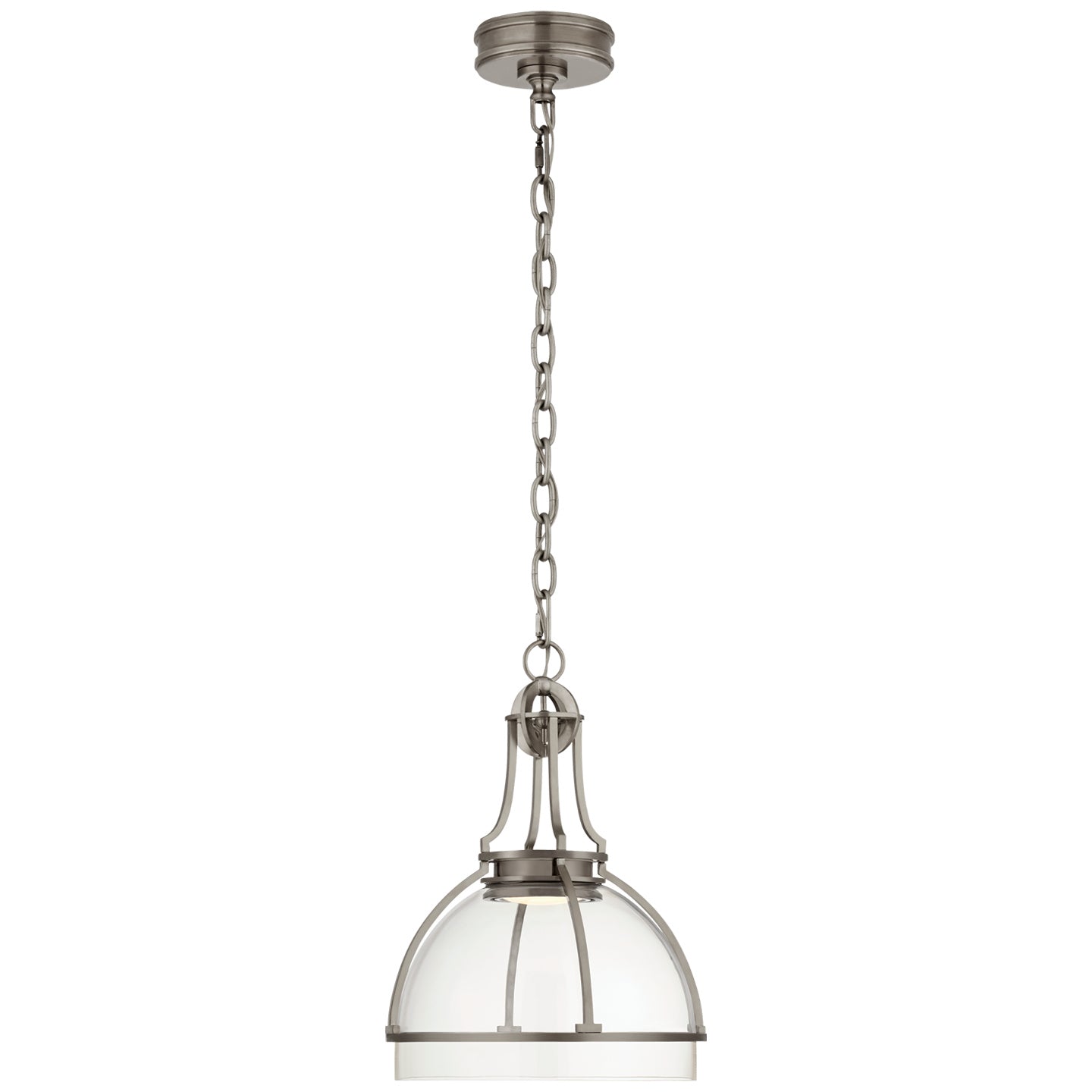 Visual Comfort Signature - CHC 5481AN-CG - LED Pendant - Gracie - Antique Nickel