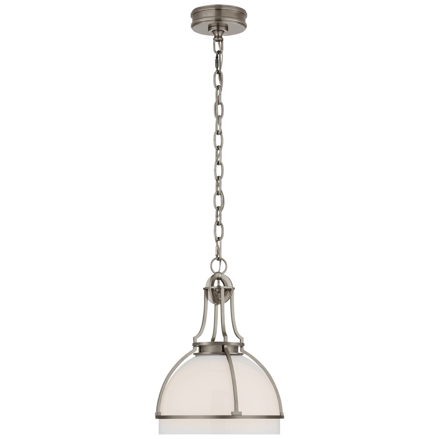 Visual Comfort Signature - CHC 5481AN-WG - LED Pendant - Gracie - Antique Nickel