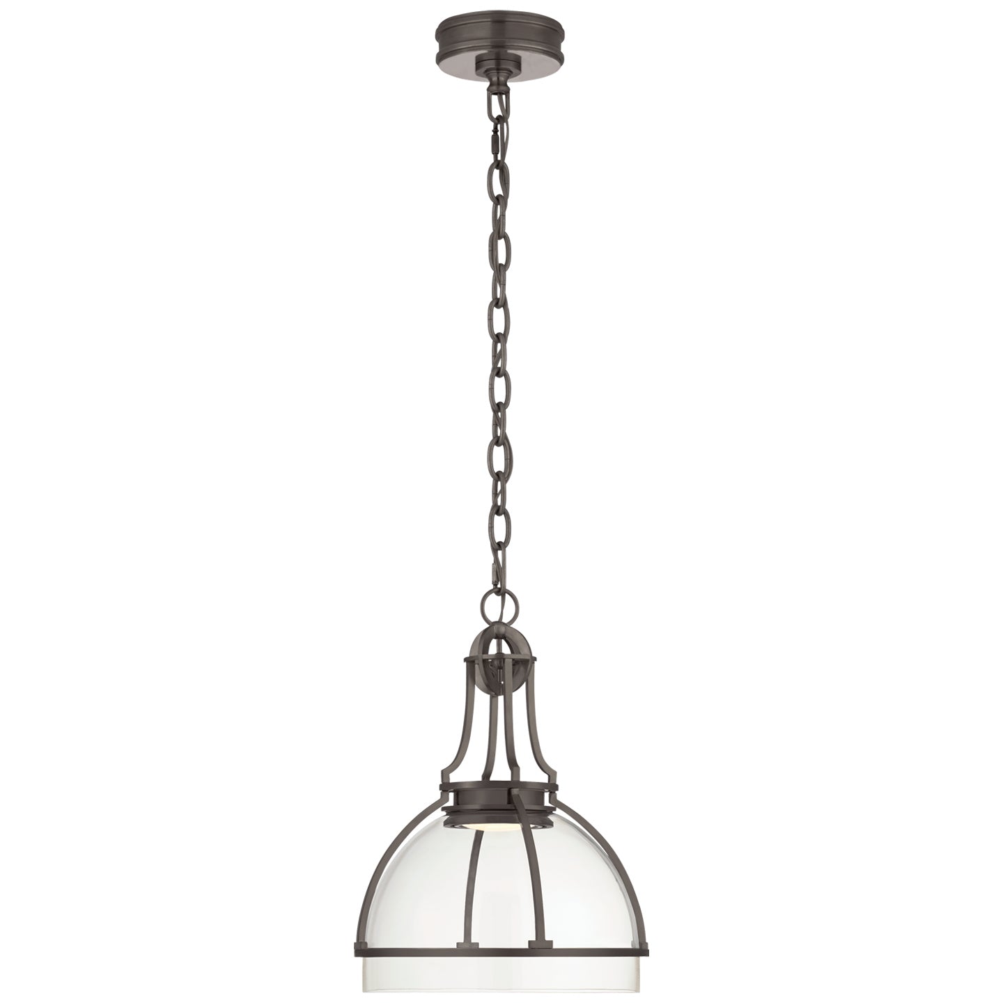 Visual Comfort Signature - CHC 5481BZ-CG - LED Pendant - Gracie - Bronze