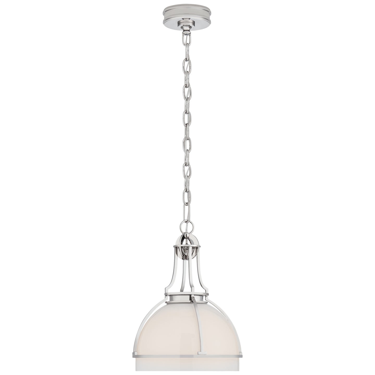Visual Comfort Signature - CHC 5481PN-WG - LED Pendant - Gracie - Polished Nickel