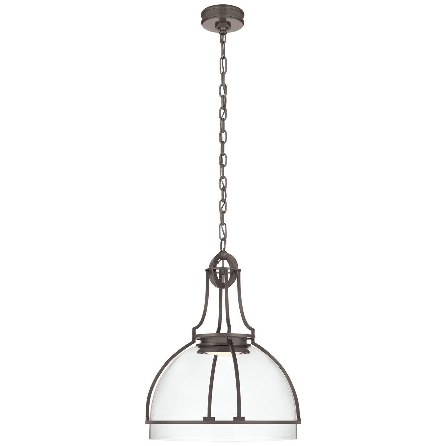 Visual Comfort Signature - CHC 5482BZ-CG - LED Pendant - Gracie - Bronze