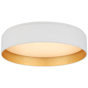 Visual Comfort Signature - S 4042WHT - LED Flush Mount - Shaw - Matte White