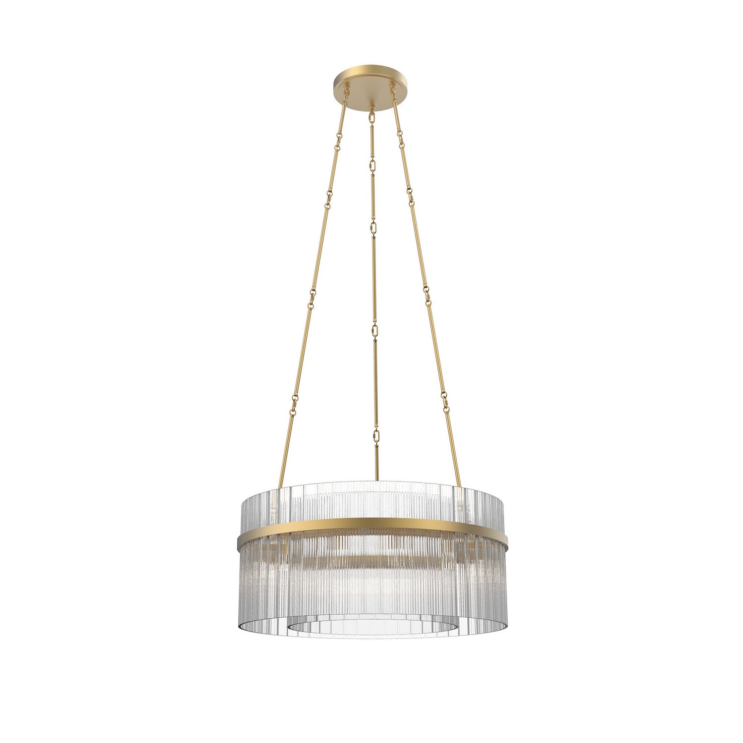 Alora - CH314812VB - 12 Light Chandelier - Carlisle - Vintage Brass