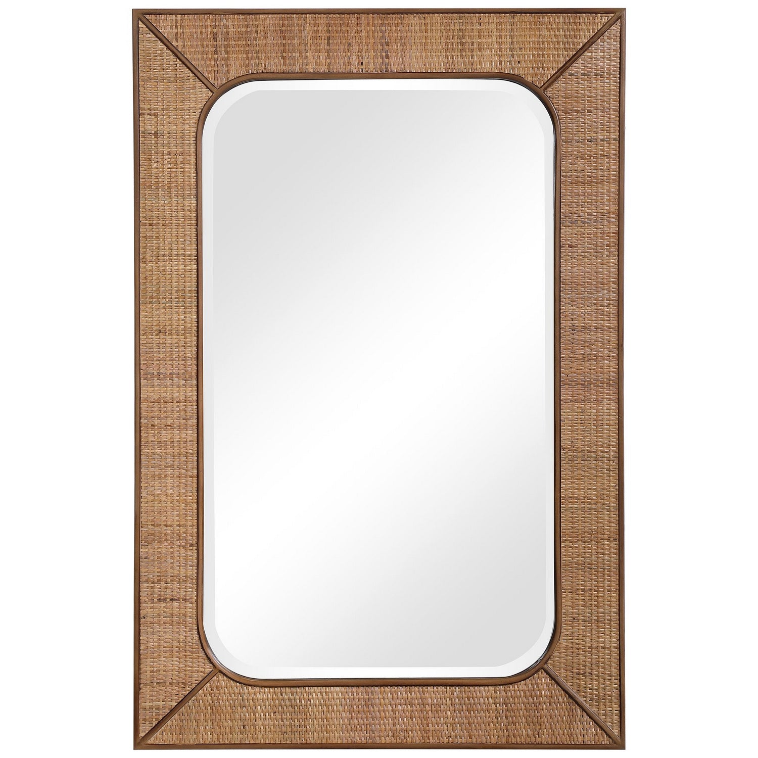 Uttermost - 09687 - Mirror - Tahiti - Maple Stain