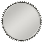 Uttermost - 09691 - Mirror - Taza - Black With Silver Highlights