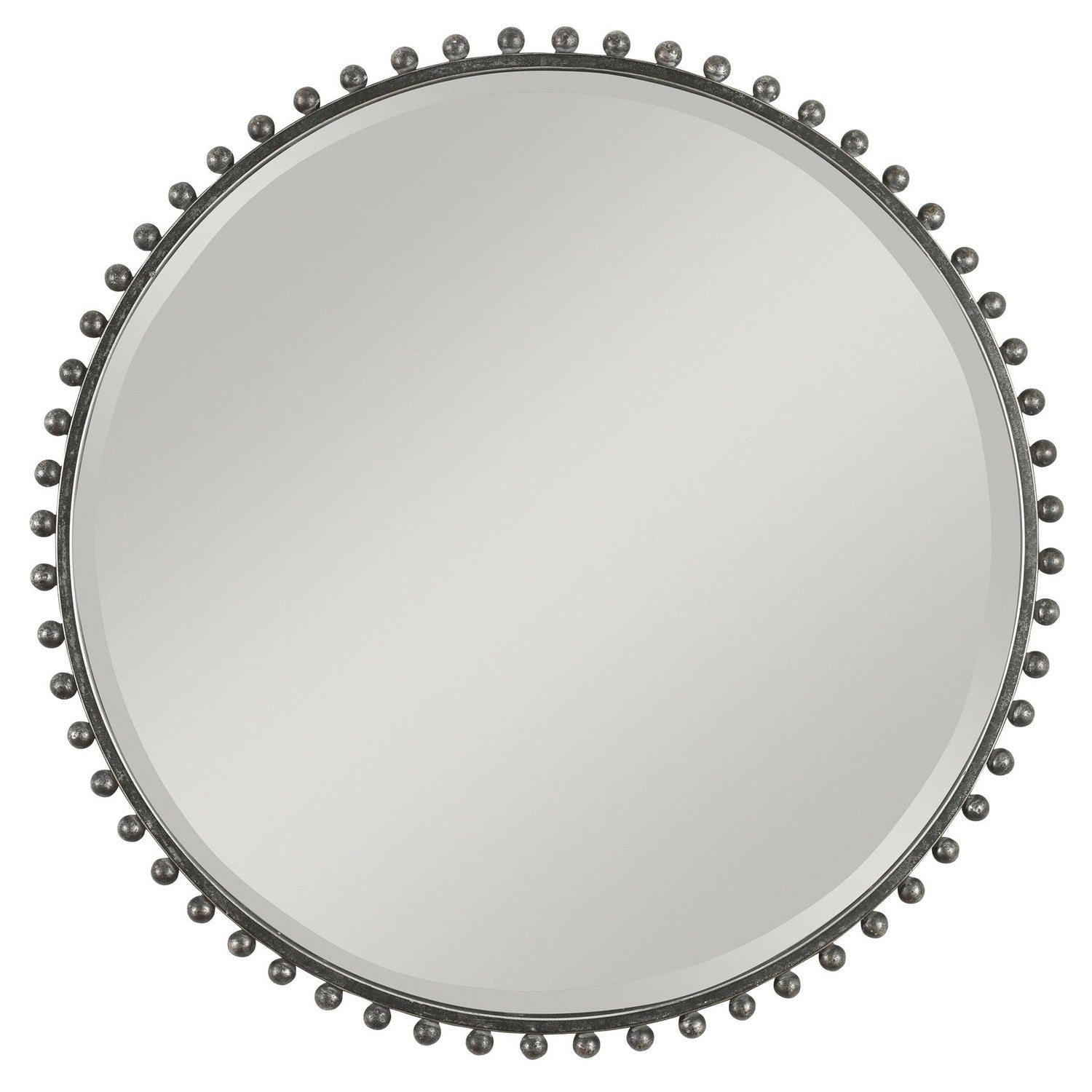 Uttermost - 09691 - Mirror - Taza - Black With Silver Highlights
