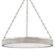 Hudson Valley - 532-AN - Eight Light Pendant - Lynden - Antique Nickel