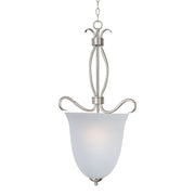 Maxim - 10131FTSN - Four Light Entry Foyer Pendant - Basix - Satin Nickel