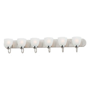 Maxim - 11386FTSN - Six Light Bath Vanity - Axis - Satin Nickel