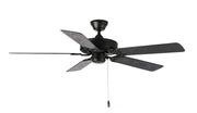 Maxim - 89905BKWP - 52" Ceiling Fan - Basic-Max - Black
