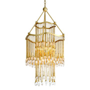 Corbett Lighting - 286-08-GL - Eight Light Chandelier - Kiara - Gold Leaf