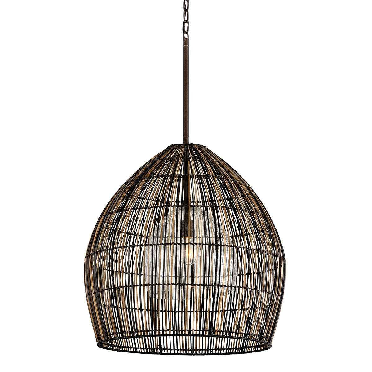 Troy Lighting - F7531-TBZ - One Light Chandelier - Holden - Bronze