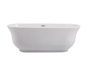 Elegant Lighting - BT10267GW - Bathtub - Coralie - glossy white
