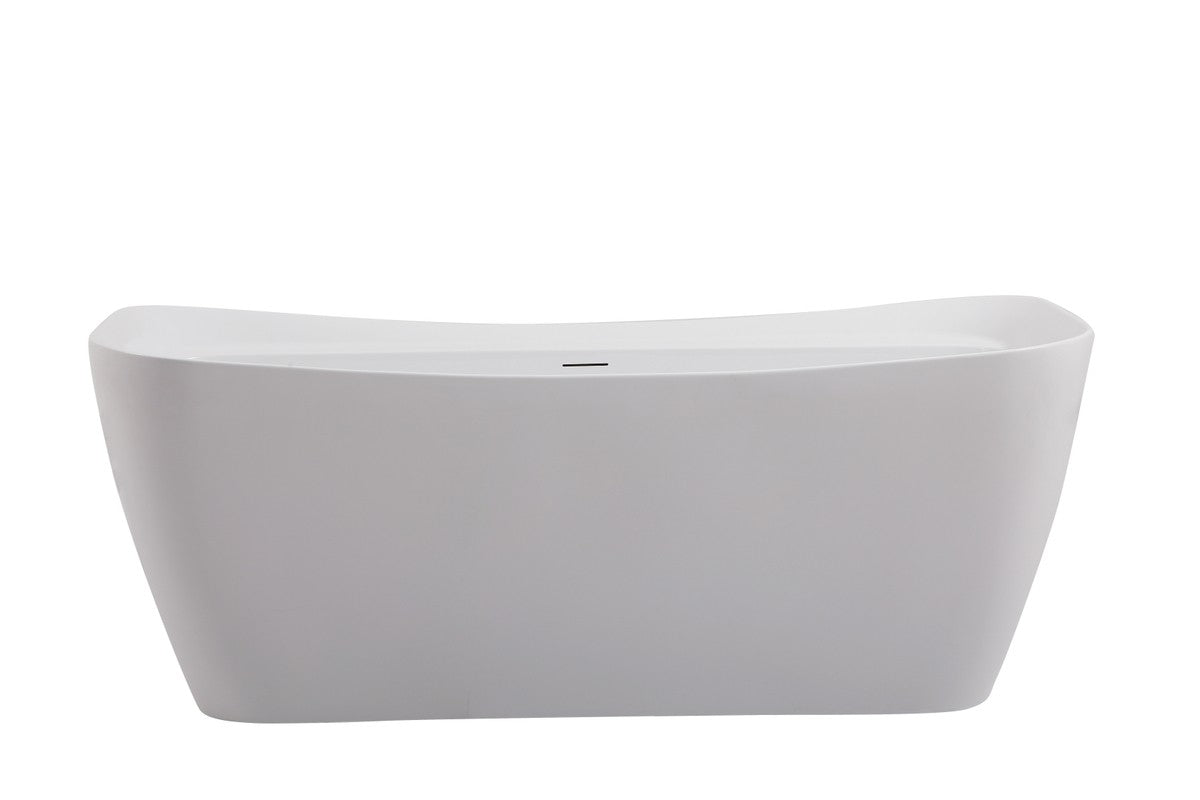 Elegant Lighting - BT10467GW - Bathtub - Harrieta - glossy white