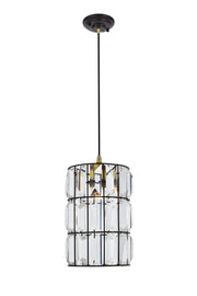Elegant Lighting - LD5002D7ORB - One Light Pendant - Blair - Oil rubbed bronze