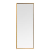 Elegant Lighting - MR41436BR - Mirror - Monet - Brass