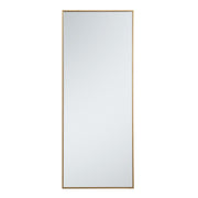 Elegant Lighting - MR42460BR - Mirror - Monet - Brass