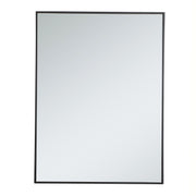 Elegant Lighting - MR43040BK - Mirror - Monet - Black