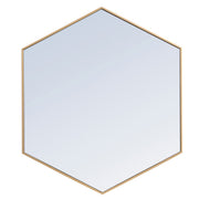 Elegant Lighting - MR4541BR - Mirror - Decker - Brass