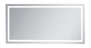 Elegant Lighting - MRE73672 - LED Mirror - Nova - Silver