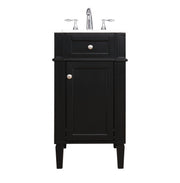 Elegant Lighting - VF12518BK - Bathroom Vanity Set - Park Avenue - Black