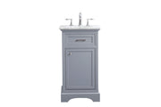 Elegant Lighting - VF15019GR - Single Bathroom Vanity Set - Americana - light grey