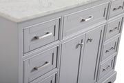 Elegant Lighting - VF15036WH - Single Bathroom Vanity Set - Americana - white
