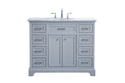 Elegant Lighting - VF15042GR - Single Bathroom Vanity Set - Americana - light grey