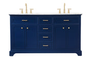 Elegant Lighting - VF15060DBL - Bathroom Vanity Set - Americana - Blue