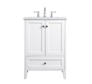 Elegant Lighting - VF18024WH - Single Bathroom Vanity - Sommerville - White
