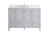 Elegant Lighting - VF18048GR-BS - Bathroom Vanity Set - sommerville - Grey