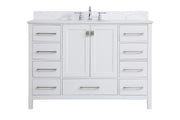 Elegant Lighting - VF18848WH-BS - Bathroom Vanity Set - Irene - White