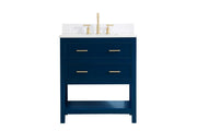 Elegant Lighting - VF19030BL-BS - Bathroom Vanity Set - Sinclaire - Blue