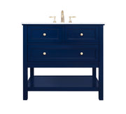 Elegant Lighting - VF27036BL - Bathroom Vanity Set - Metropolis - Blue