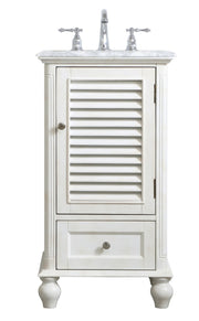 Elegant Lighting - VF30519AW - Single Bathroom Vanity - Rhodes - antique white