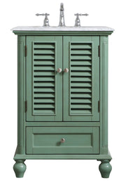 Elegant Lighting - VF30524VM - Single Bathroom Vanity - Rhodes - vintage mint