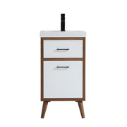 Elegant Lighting - VF41018WH - Bathroom Vanity - Boise - Matte White