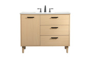 Elegant Lighting - VF47042MMP - Vanity Sink Set - Baldwin - Maple
