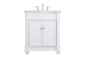 Elegant Lighting - VF50030WH - Bathroom Vanity Set - Wesley - White