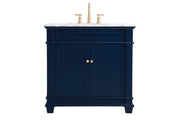 Elegant Lighting - VF50036BL - Bathroom Vanity Set - Wesley - Blue