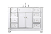 Elegant Lighting - VF50048WH - Bathroom Vanity Set - Wesley - White