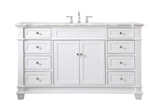 Elegant Lighting - VF50060WH - Bathroom Vanity Set - Wesley - White