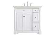 Elegant Lighting - VF53036WH - Bathroom Vanity Set - Clarence - White