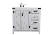 Elegant Lighting - VF90236GR - Bathroom Vanity - Grant - Grey