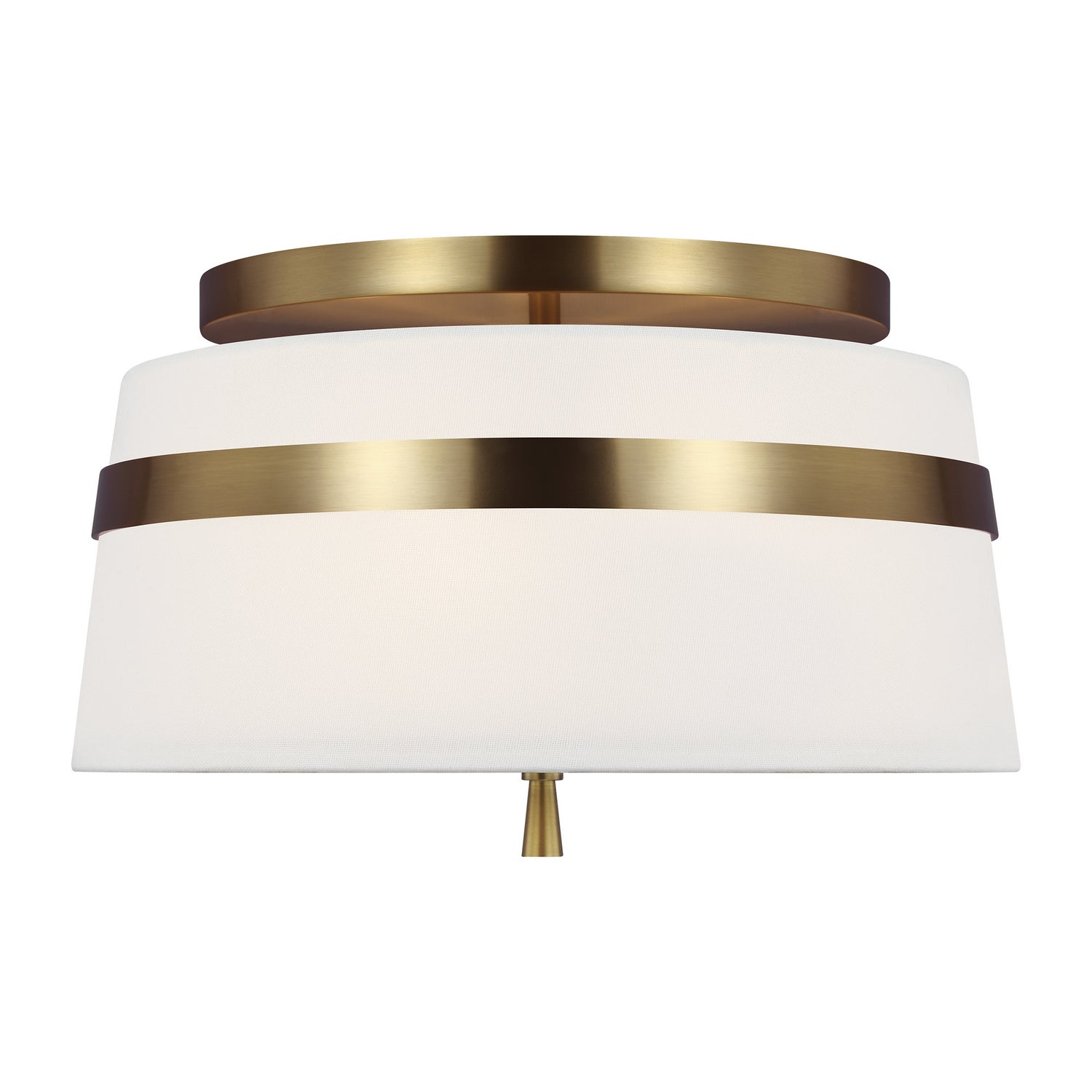Visual Comfort Studio - AF1143BBS - Three Light Semi-Flush Mount - Cordtlandt - Burnished Brass