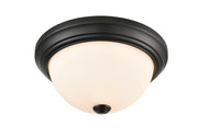 Millennium - 5401-MB - Two Light Flushmount - Matte Black